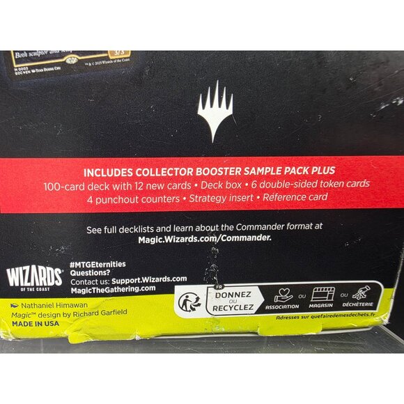 Magic: The Gathering Commander Deck Edge Of Eternities Factory Sealed - Picture 9 of 10